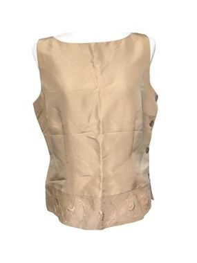 David Warren New York Silk Tank & Pants Set Size 12